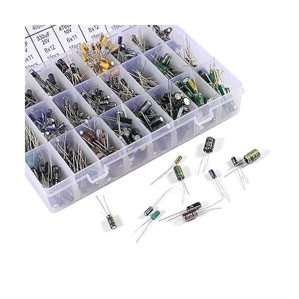 AEDIKO Juego de condensadores electrolíticos de aluminio_3