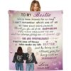 Manta personalizada para mejor amiga regalos para mejores_1