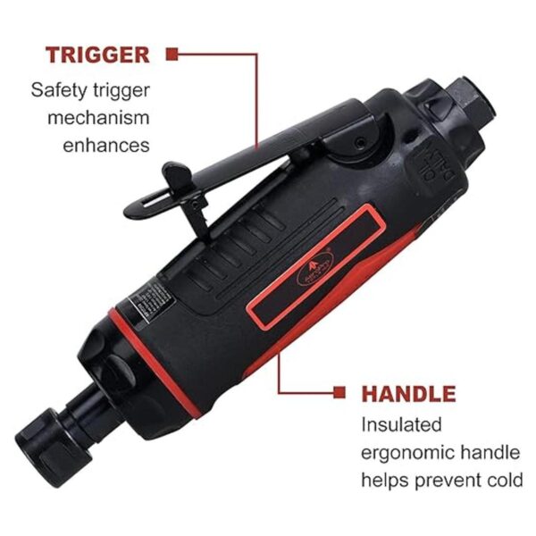 AEROPRO TOOLS 14 pulgadas Mini Air Straight Die Grinder