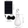 Afoskce Bombilla solar para exteriores 130 lúmenes