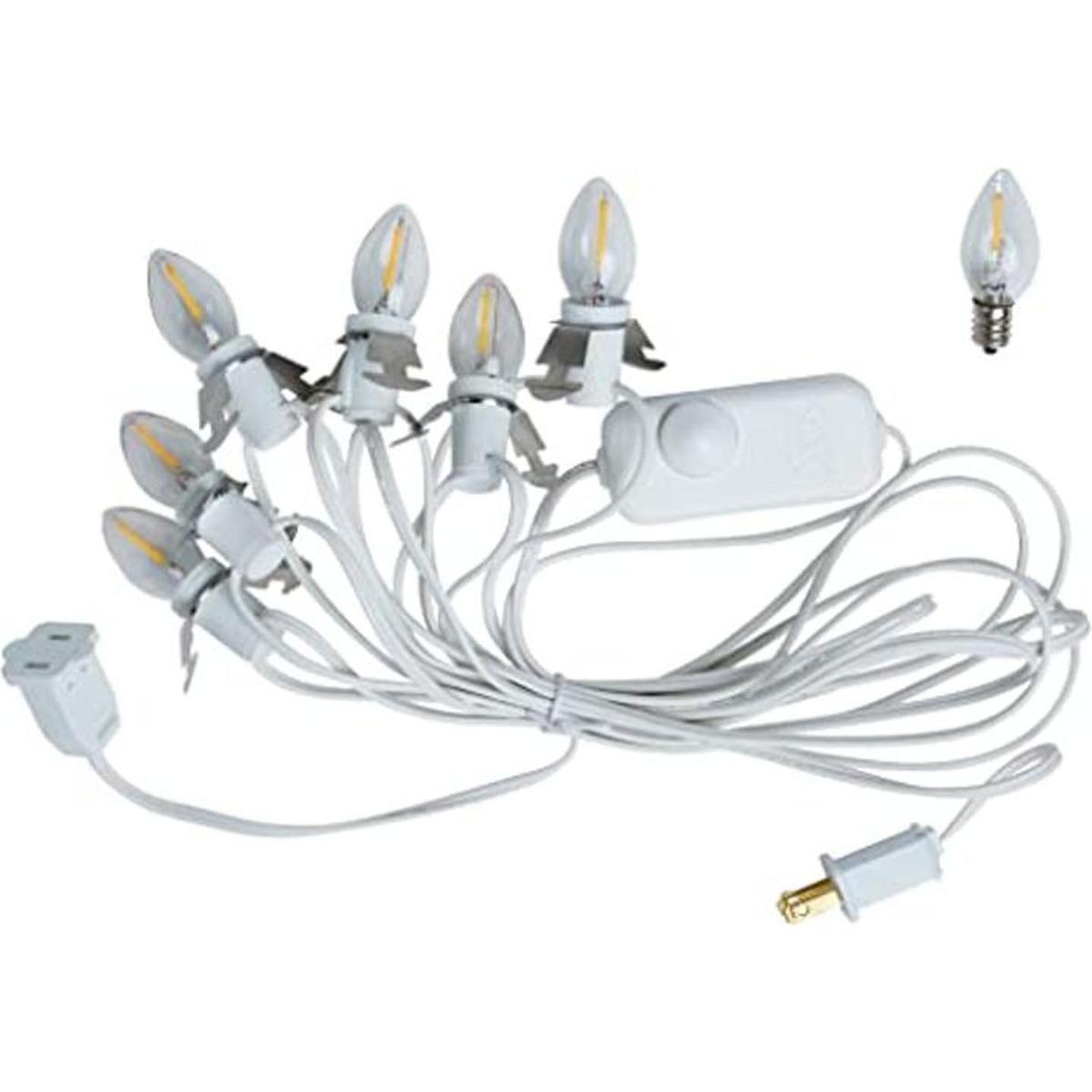 Cable de accesorios LED con cadena de seis bombillas