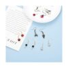 AGCFABS 350 ganchos para aretes de 0.787 x 0.669 in 7