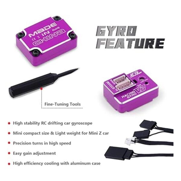 AGFRC Mini Z RC Gyros Mini Gyros para Drifting MiniZ_3