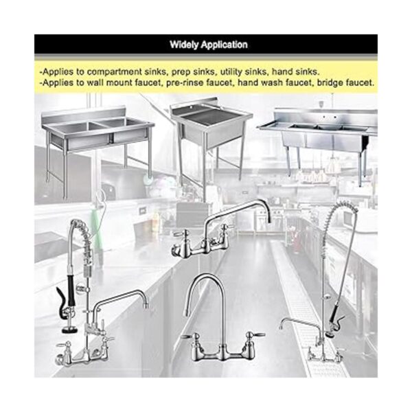 AGAHPAY Kit de instalación para montaje en pared grifo de