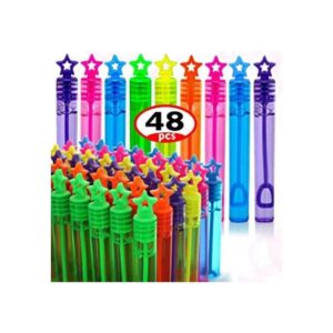 GIFTEXPRESS 48 varitas de burbujas de estrellas colores_1