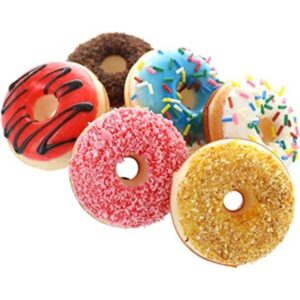 GiftExpress 6 donas de juguete artificiales realistas_1