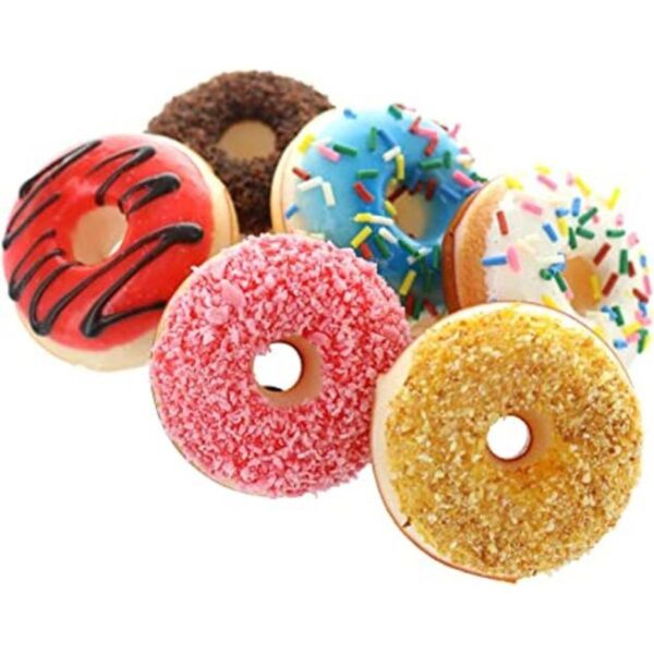 GiftExpress 6 donas de juguete artificiales realistas_1