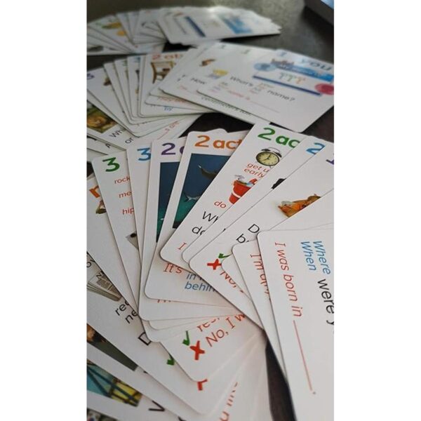 AGO QnA Juego de cartas ESL para aprender inglés 3_3