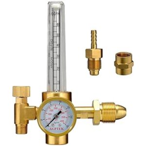 AGPtek Argón MIG TIG de CO2 medidor de flujo regulador