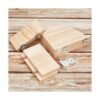 AHANDMAKER Soporte de plataforma para mascotas madera 4