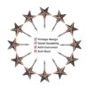 AGPTEK Star Ganchos decorativos rústicos para cortina de