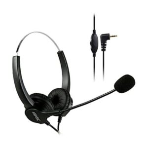 AGPtEK Auriculares de teléfono con centro de llamadas de