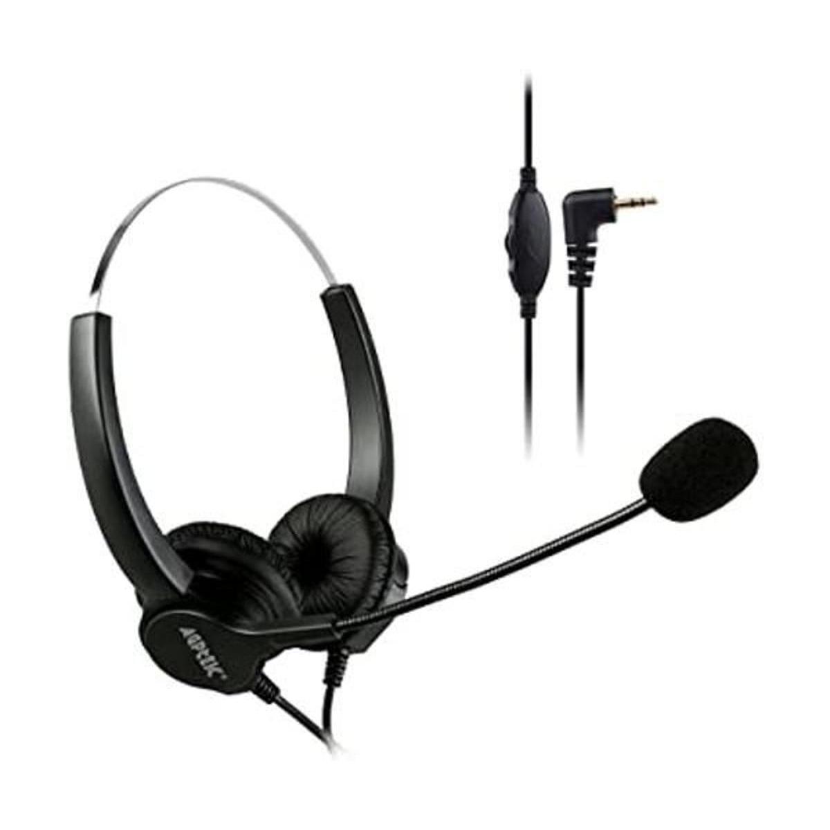 AGPtEK Auriculares de teléfono con centro de llamadas de