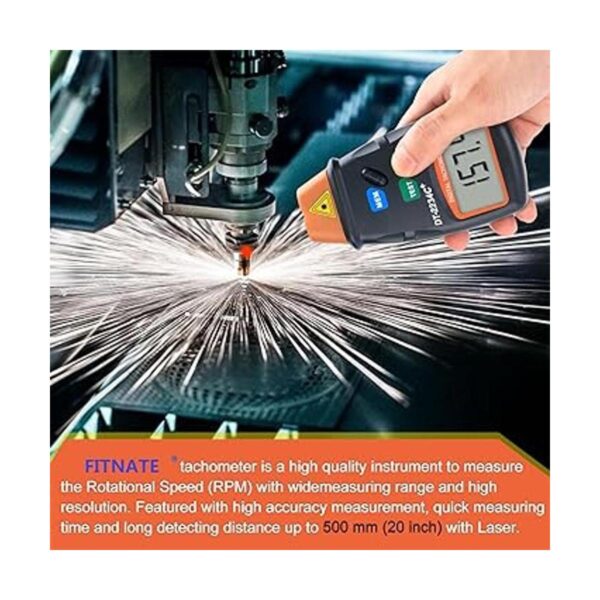 AGPtek Professional Digital Laser Photo Tachometer Non_5