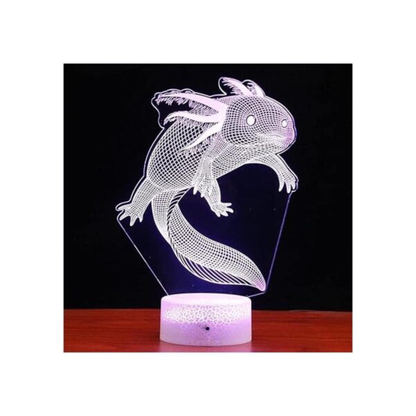 Axolotl Luz nocturna para habitación de los niños_5