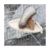 AHANDMAKER Soporte de plataforma para mascotas madera 4