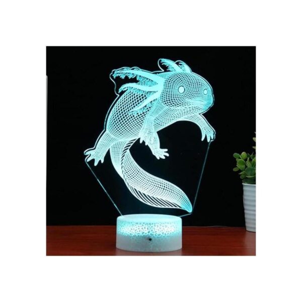 Axolotl Luz nocturna para habitación de los niños_3