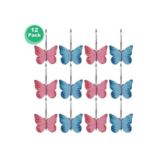 AGPTEK Home Fashions 12 ganchos decorativos de resina_2