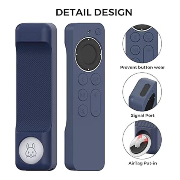 AhaStyle Funda para Apple TV Siri Remote 4K 2021 soporte_3