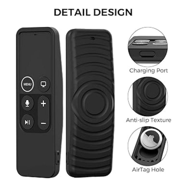 AhaStyle Funda protectora para Apple TV Siri Remote 1_3