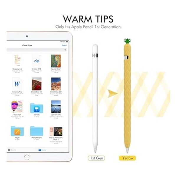 AhaStyle Funda para iPencil con bonito diseño de frutas_3