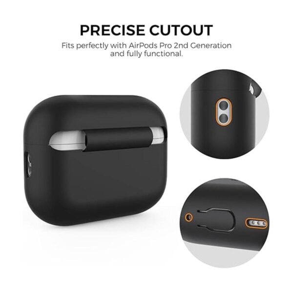 AHASTYLE Funda protectora de silicona para AirPods Pro 2_4