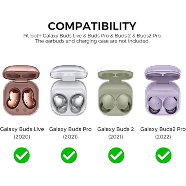 AHASTYLE Compatible con Samsung Galaxy Buds 2 Galaxy