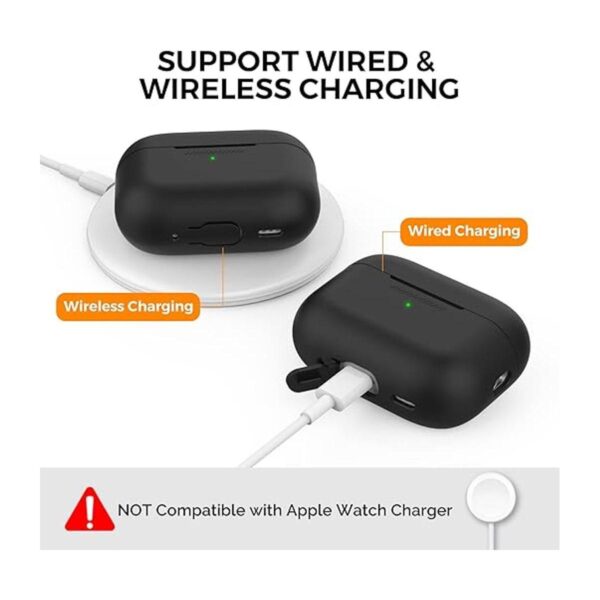 AHASTYLE Funda protectora de silicona para AirPods Pro 2_3