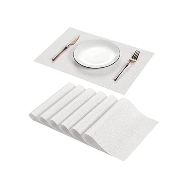 AHHFSMEI Juego de 6 manteles individuales para mesa de_1