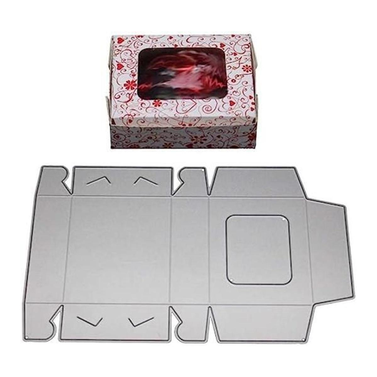 Troqueles de corte de metal caja de dulces de Navidad