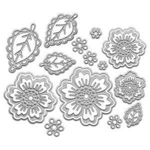 AHOMASH Troqueles de corte de metal troqueles de flores
