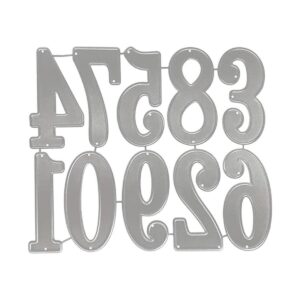 Troqueles de corte para hacer tarjetas números 09