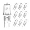 AHEVO Bombillas G8 de 50 W 120 V bombilla halógena G8_1