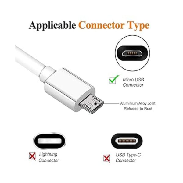 KAHEAUM Cable de carga rápida para Android de 10 pies de_2