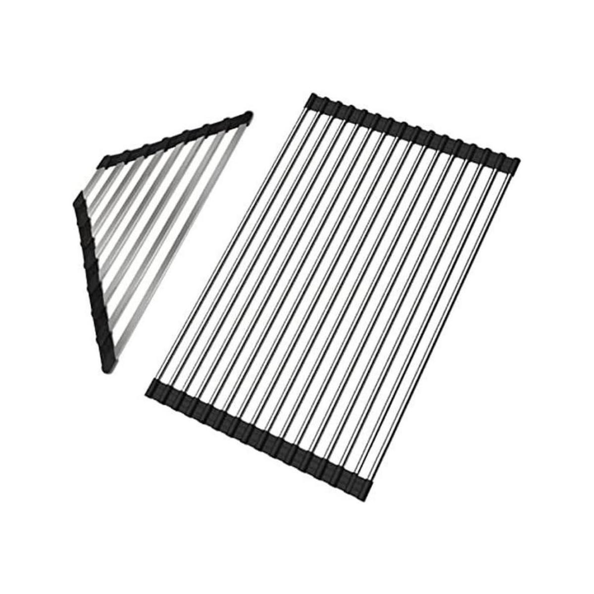 Ahyuan Escurridor de platos para fregadero de esquina