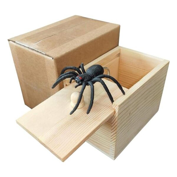 GIIOASA Fun Spider Caja sorpresa para dinero caja de_3
