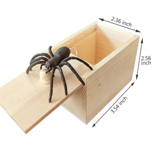 GIIOASA Fun Spider Caja sorpresa para dinero caja de_5