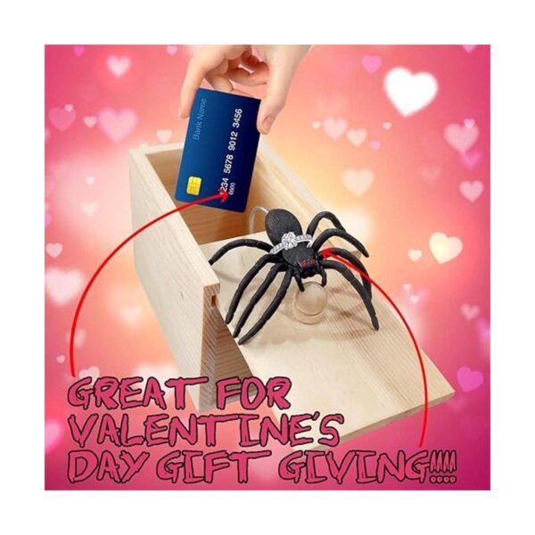 GIIOASA Fun Spider Caja sorpresa para dinero caja de_2