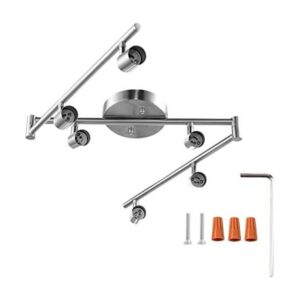 AIBOO kit de iluminación de pista ajustable de 6 luces_1