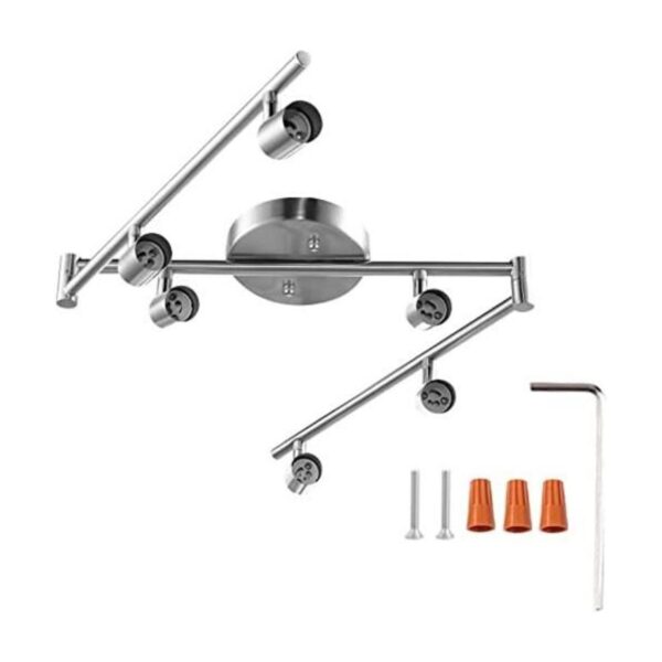AIBOO kit de iluminación de pista ajustable de 6 luces_1