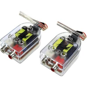 Adaptador de señal de audio de alta a baja impedancia para_1