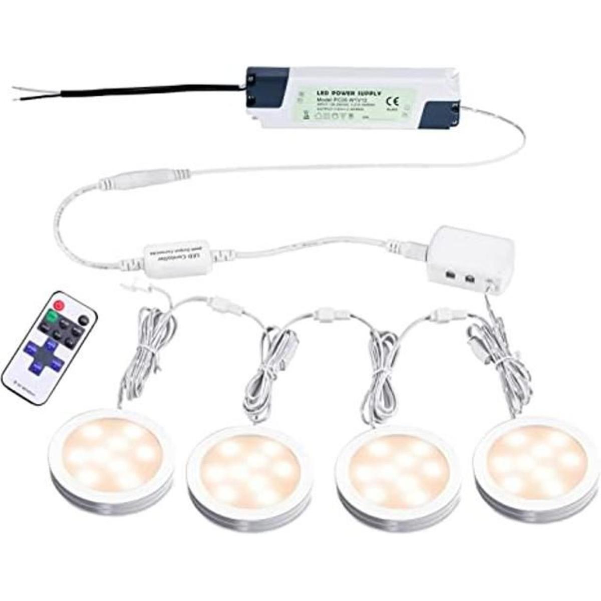 AIBOO Kit enlazable de luces de led para debajo del