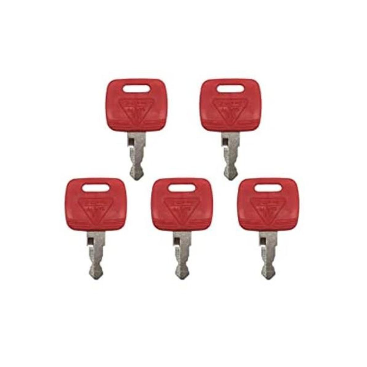 5 llaves de encendido RE183935 RE71557 para tractor John