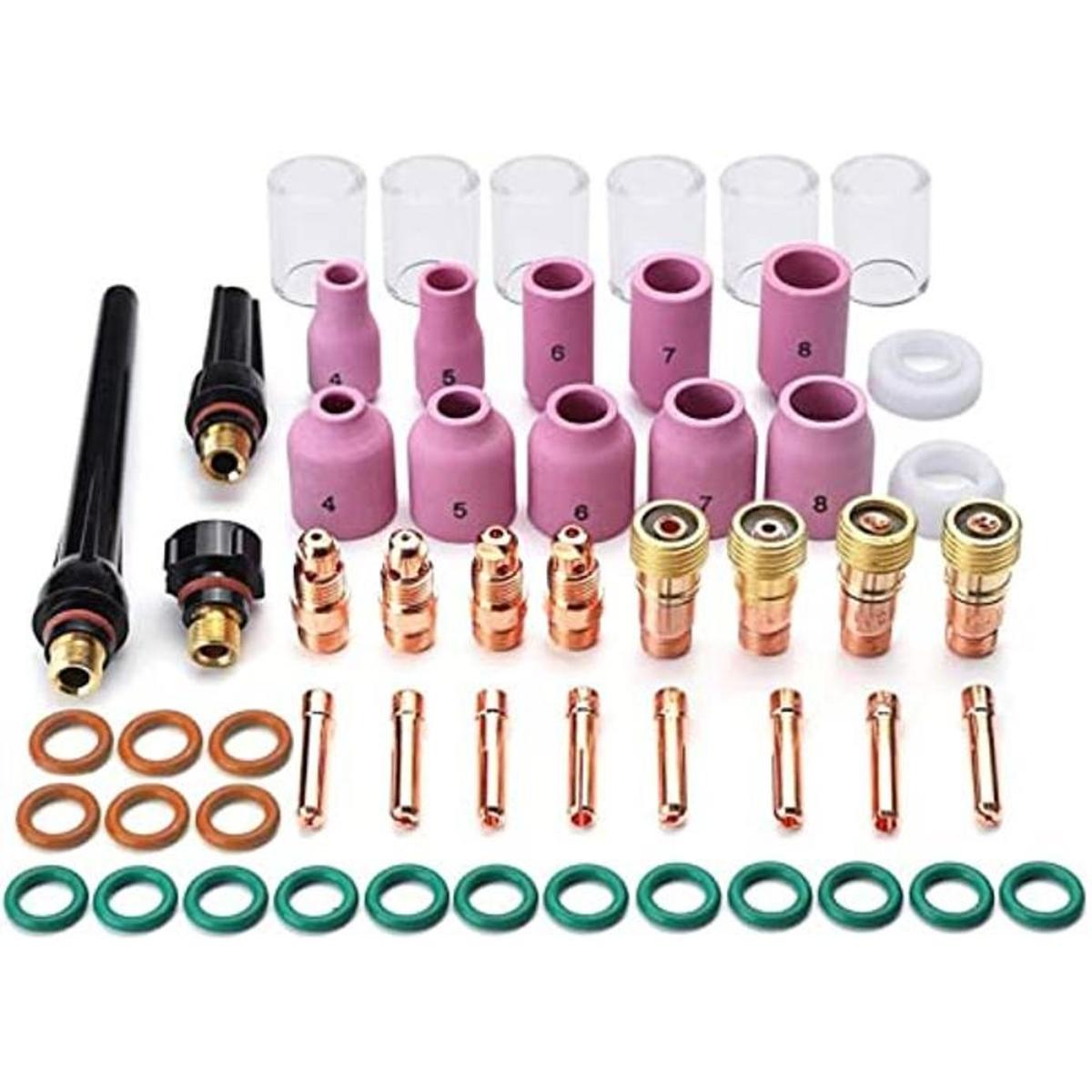 AWLOLWA Kit de accesorios de antorcha de soldadura TIG 63
