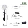 AIBOO Kit de iluminación LED debajo del gabinete de 12 V_2