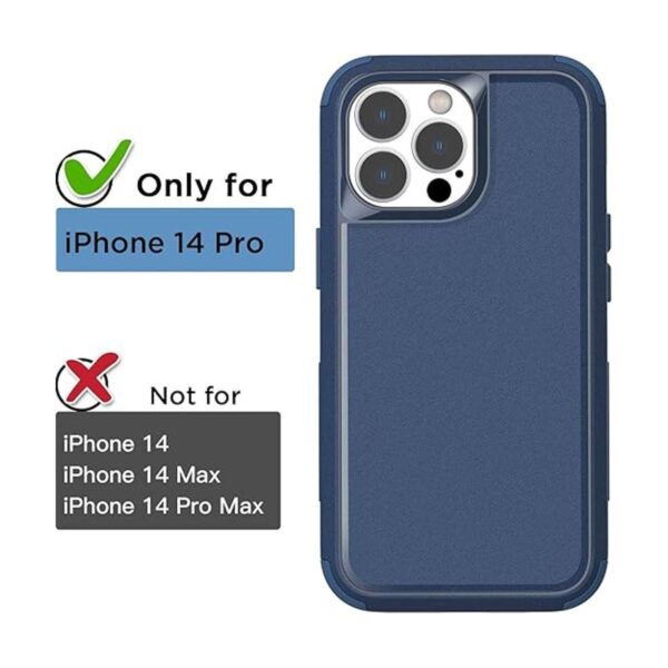 AICase Funda para iPhone 14 Pro 6.1 pulgadas resistente_2