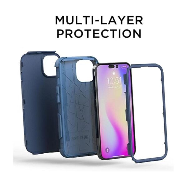 AICase Funda para iPhone 14 Pro 6.1 pulgadas resistente_4