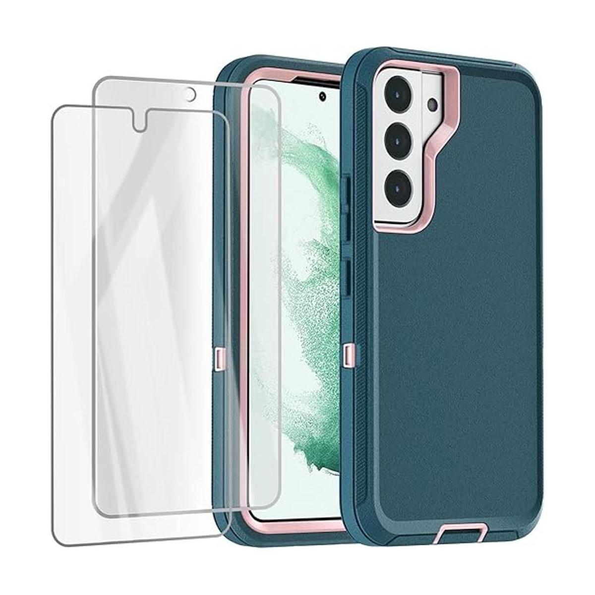 AICase Funda para Galaxy S22 Plus con protector de