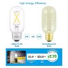 AIELIT Bombilla LED de 2 W E26 equivalente a 25 W luz_3