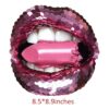 Parche de transferencia de labios para ropa 3 piezas de
